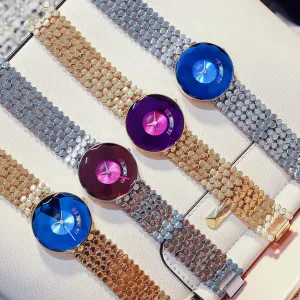 Electroplating Watch Stainless Steel Quartz European Beauty 