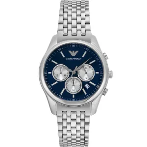 Emporio Armani AR11582 Antonio Blue Chronograph Mens Watch 