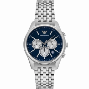 Emporio Armani AR11582 Antonio Blue Chronograph Mens Watch 