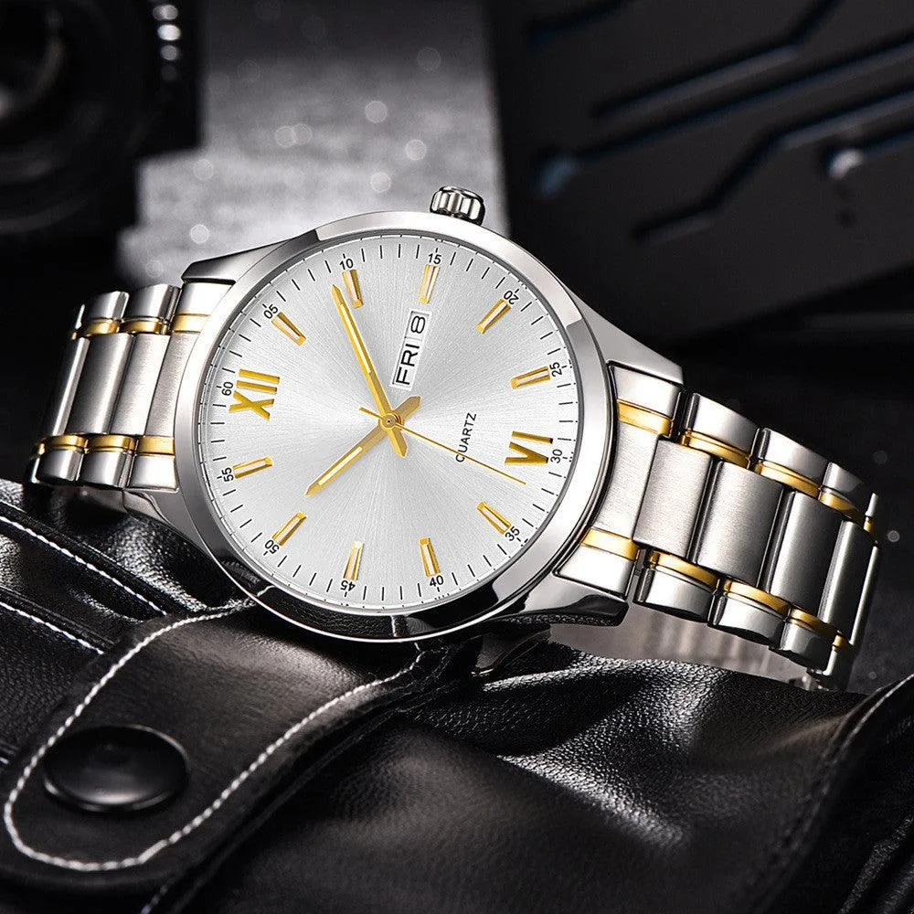 Fashion Business Waterproof Quartz Watch 