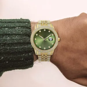 Fashion Hip Hop Diamond Watch Full Diamond Luminous 