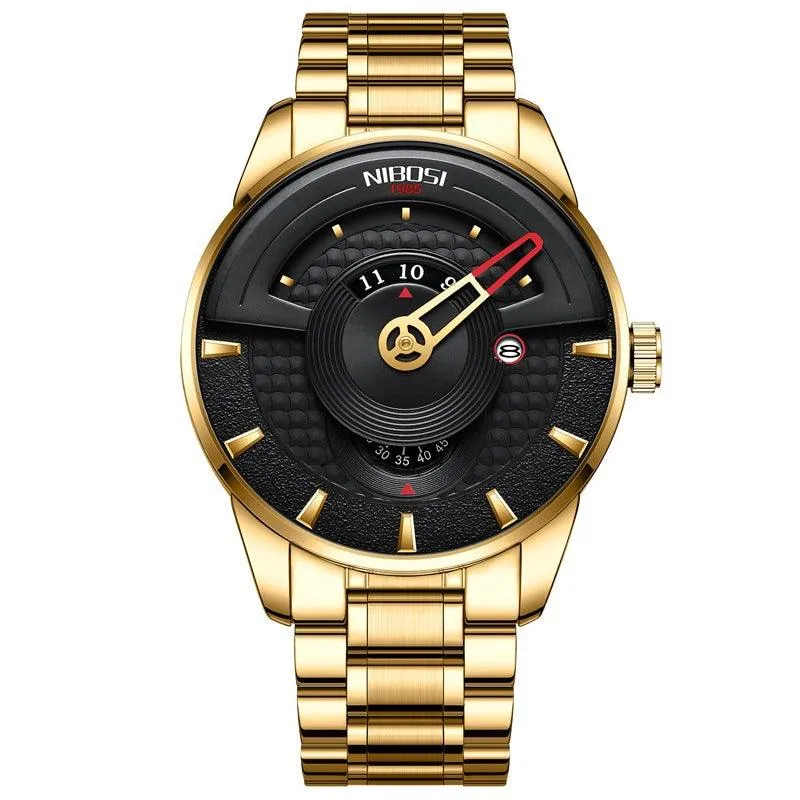 Fashion Personality Dial Men's Waterproof Quartz
