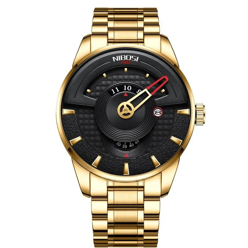 Fashion Personality Dial Men's Waterproof Quartz