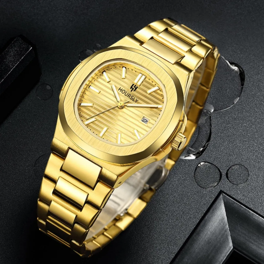 Fashion Premium Business Simplicity Quartz Steel Belt Men's Watch 