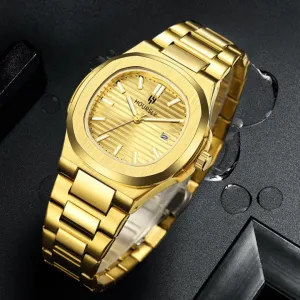 Fashion Premium Business Simplicity Quartz Steel Belt Men's Watch 