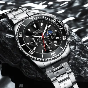 Fashion Tide Green Water Ghost Waterproof Luminous Men'S Watch 