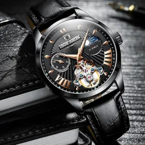 Fashion Trend Hollow Waterproof Male Mechanical Watch 