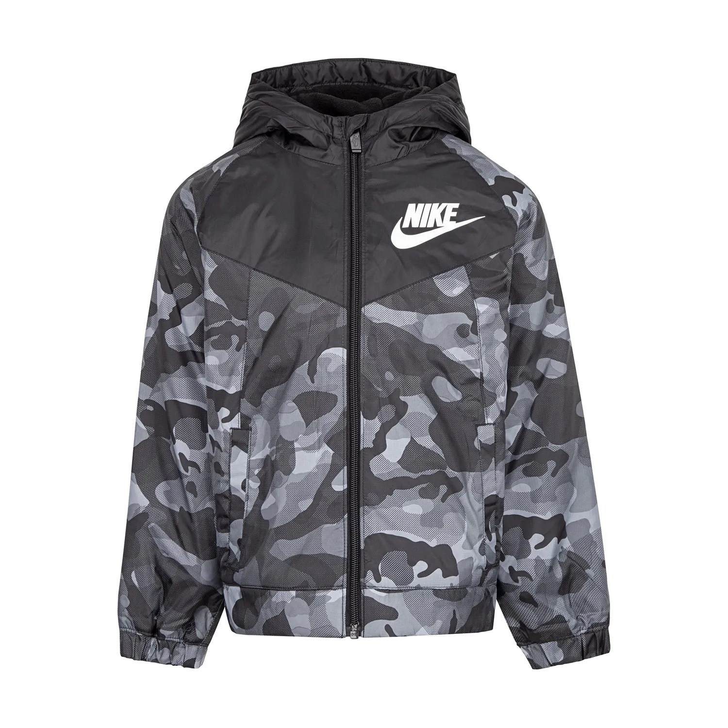 Fleece Lined Windbreaker - Kids Clothing_Nike