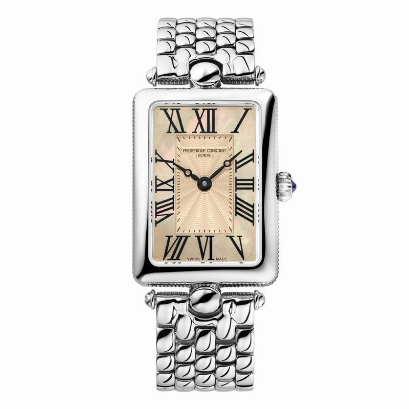 FREDERIQUE CONSTANT CLASSIC ART DECO CARREE  - FC-200MPTAN2AC6B