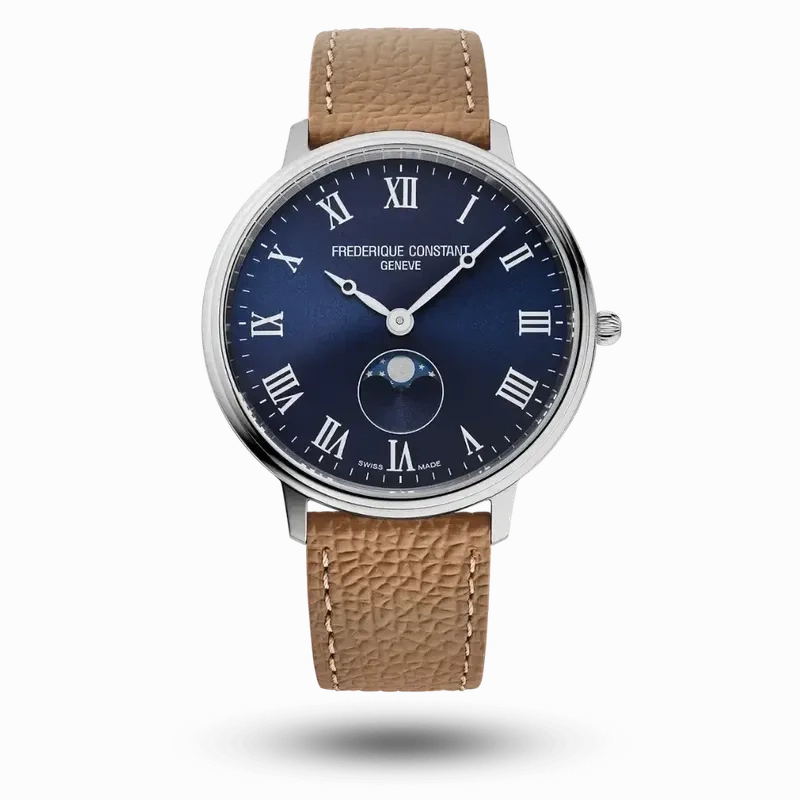 FREDERIQUE CONSTANT CLASSIC QUARTZ MOONPHASE - FC-206RN3S6