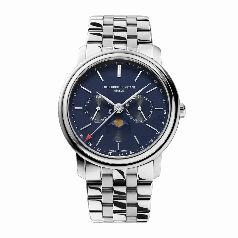 FREDERIQUE CONSTANT INDEX BUSINESS TIMER - FC-270N4P6B