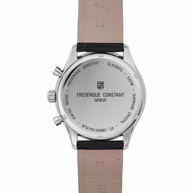 FREDERIQUE CONSTANT QUARTZ CHRONOGRAPH TRIPLE CALENDAR - FC-296N5B6