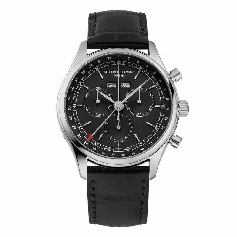 FREDERIQUE CONSTANT QUARTZ CHRONOGRAPH TRIPLE CALENDAR - FC-296N5B6