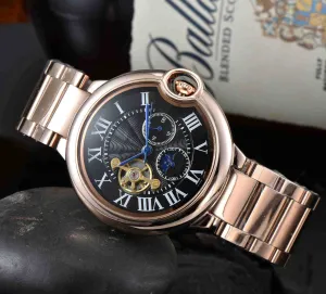Full-automatic Mechanical Large Flywheel Men's Watch 