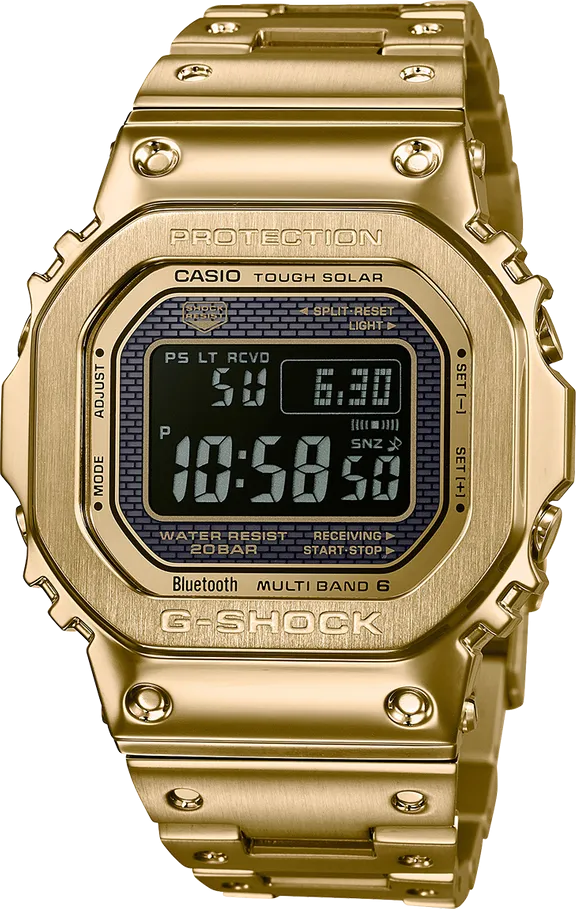 G-Shock Anniversary Gold All-Metal Masterpiece GMWB5000GD-9D 