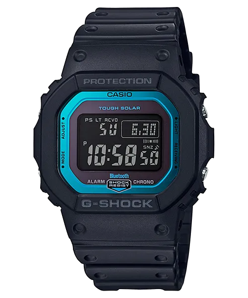 G-Shock Bluetooth Connect Black and Blue GWB5600-2D 