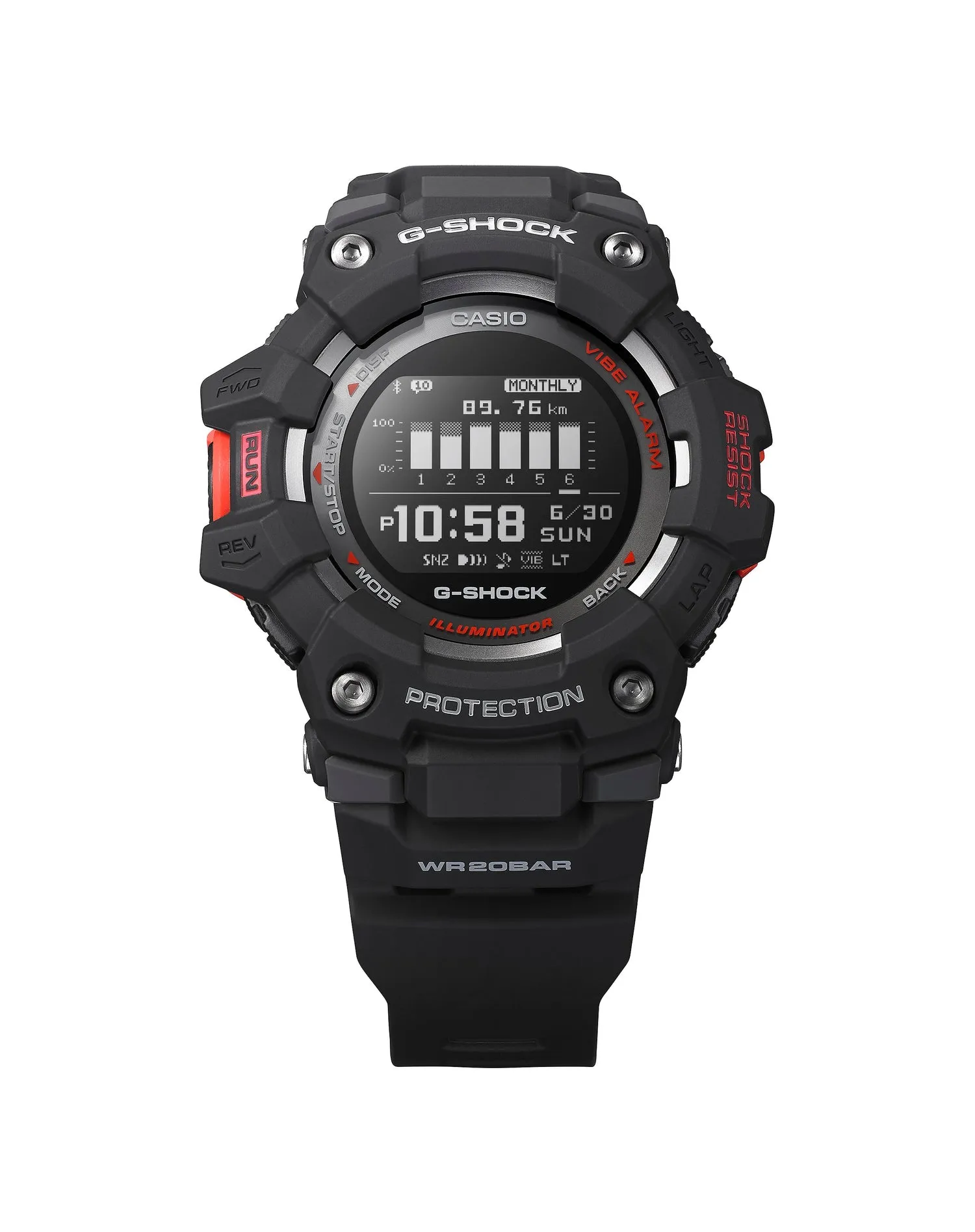 G-Shock G-Squad Distance Data Watch GBD100-1D