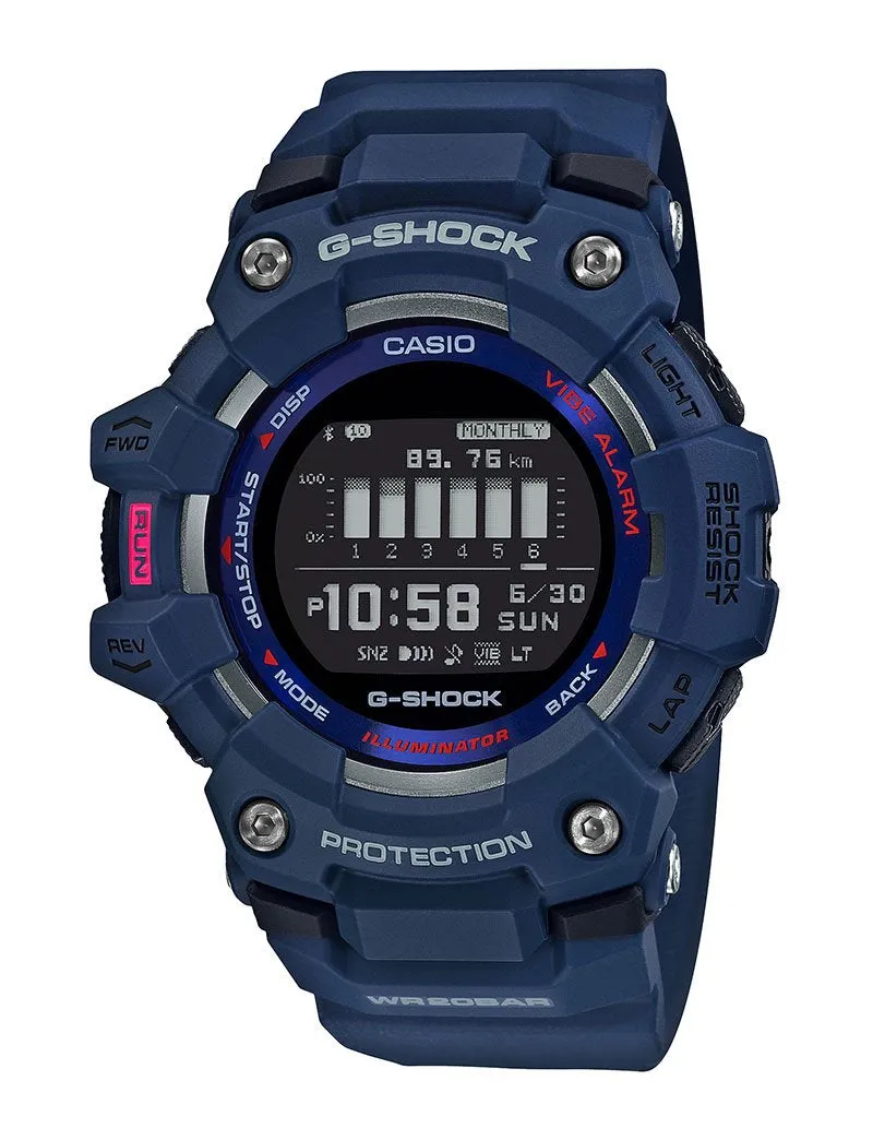 G-Shock G-Squad Distance Data Watch GBD100-2D 