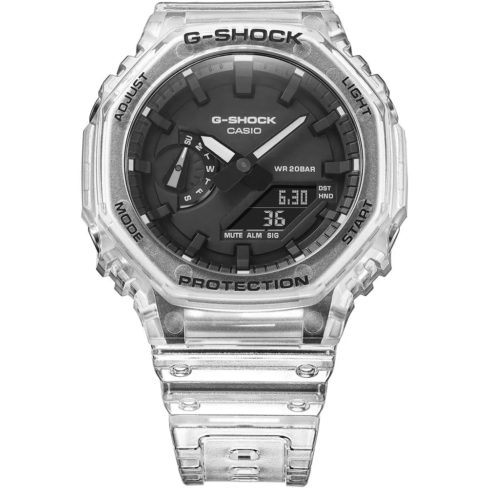 G-Shock GA2100SKE-7A 'CasiOak' Transparent Series 