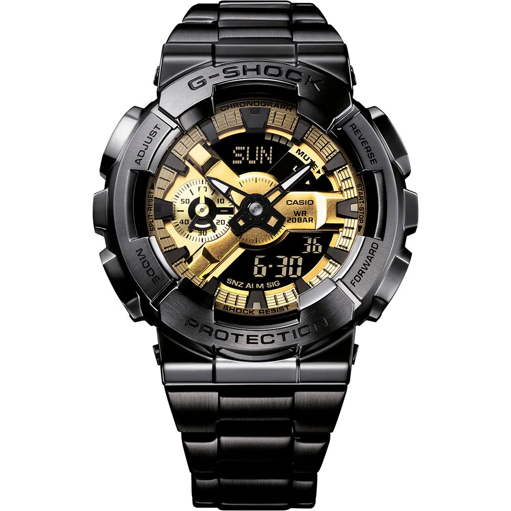 G-Shock GM110BD-1A9 G-Steel Metal Covered 