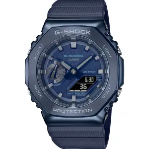 G-Shock GM2100N-2A Blue Metal Covered 'CasiOak' 