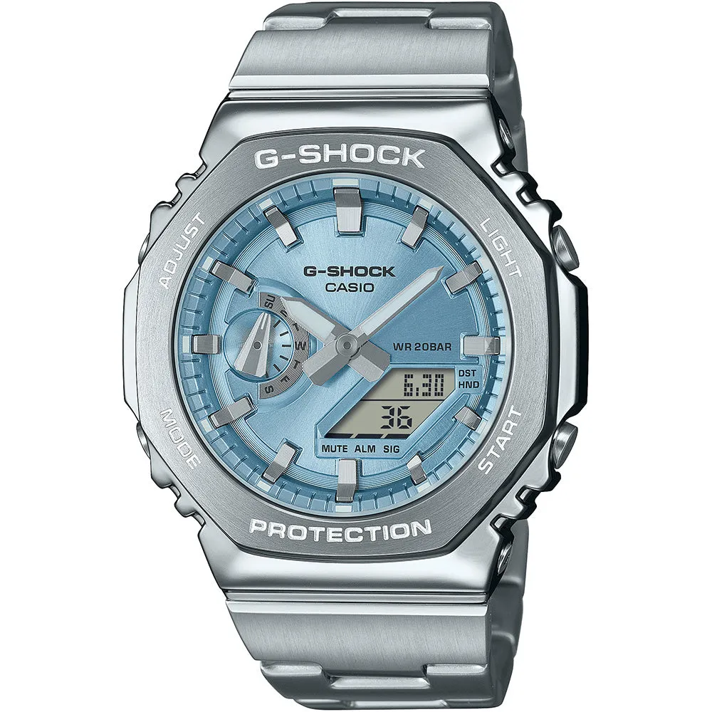 G-Shock GM2110D-2A G-Steel Metal Covered 'CasiOak' 