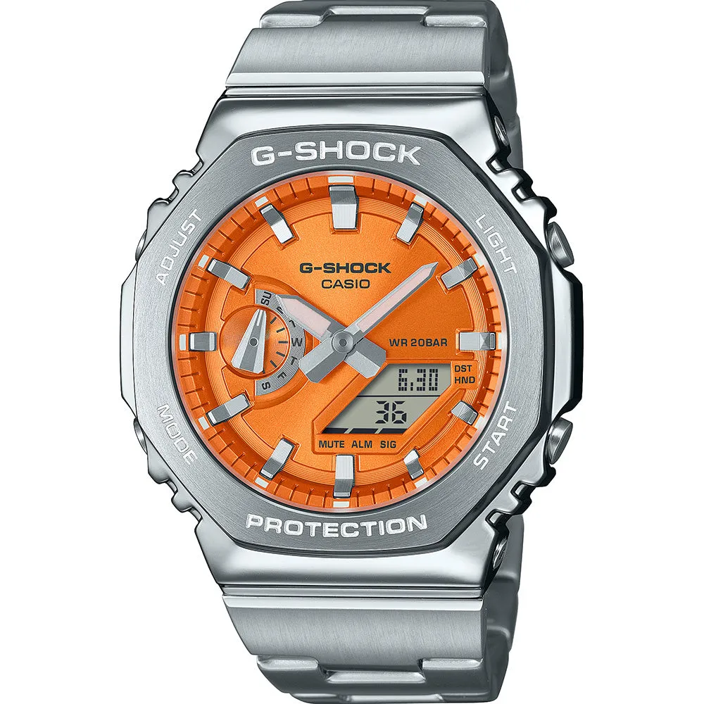 G-Shock GM2110D-4A G-Steel Metal Covered 'CasiOak' 