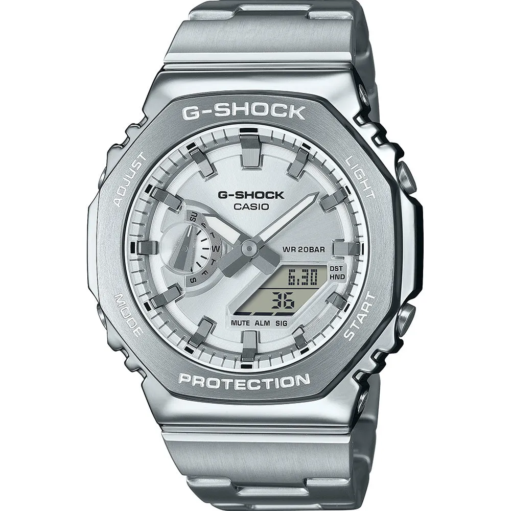 G-Shock GM2110D-7A G-Steel Metal Covered 'CasiOak' 