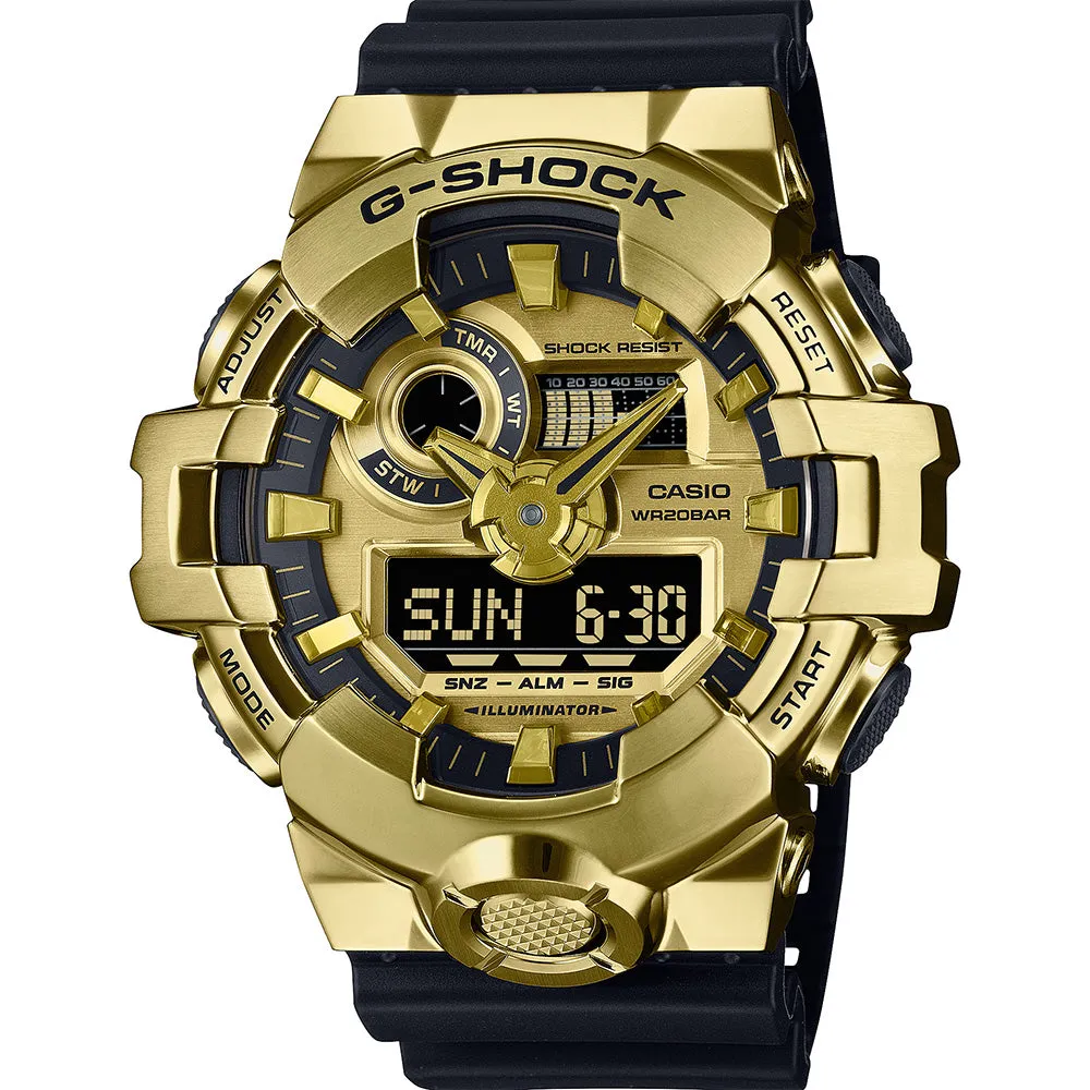 G-Shock GM700G-9A G-Steel Metal Covered 