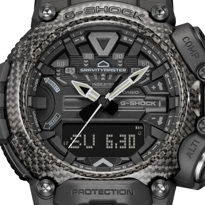 G-Shock Gravitymaster All Black Quad Sensor Bluetooth GRB200-1B