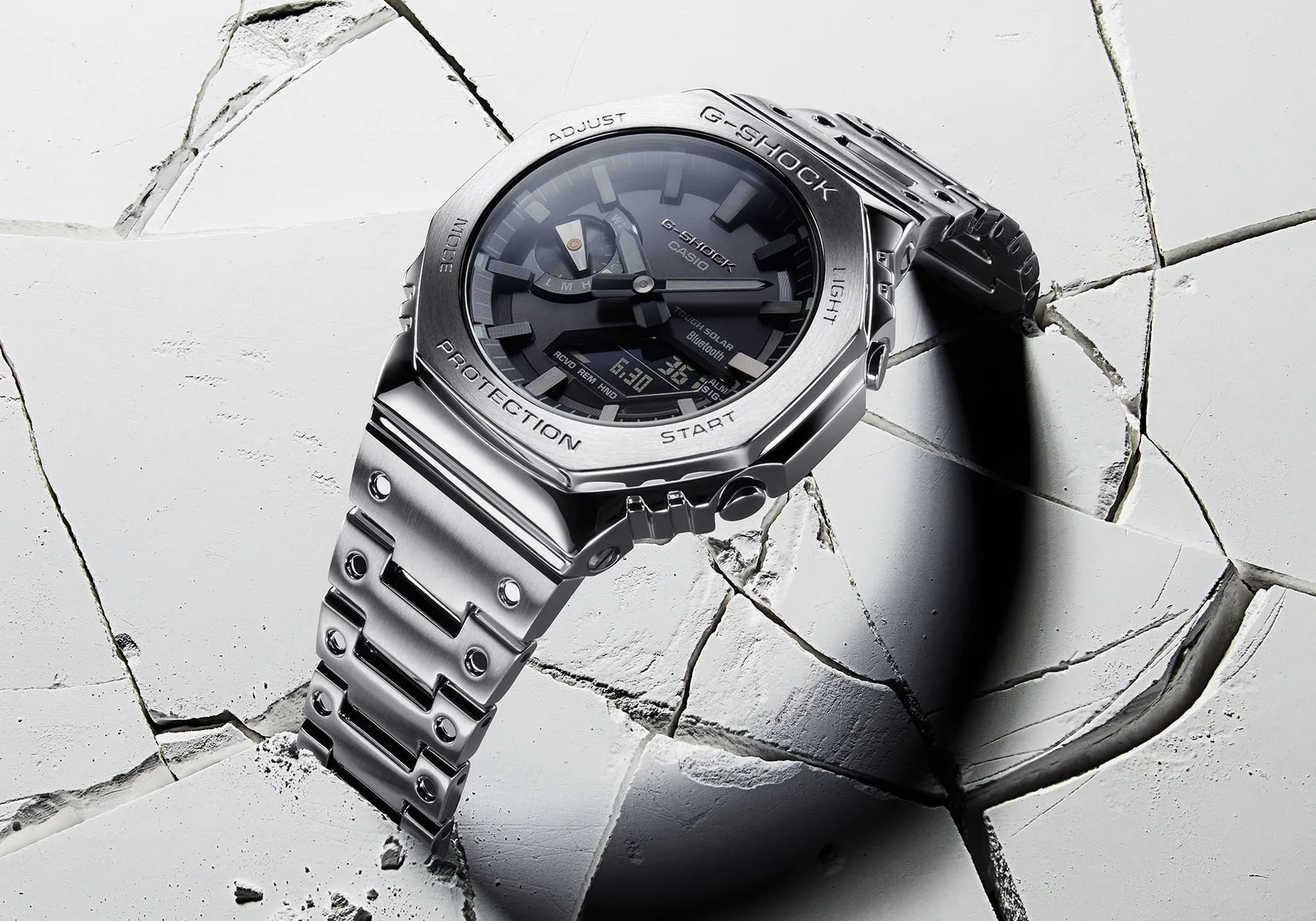 G-Shock Solar CasiOak Steel Bluetooth GMB2100D-1A