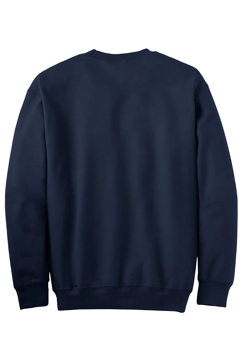 Gildan Mens DryBlend Moisture Wicking Fleece Crewneck Sweatshirt - Navy Blue