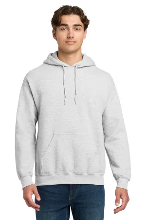 Gildan Mens DryBlend Moisture Wicking Hooded Sweatshirt Hoodie w/ Pouch Pocket - Ash Grey  Affordable Clothing Gildan