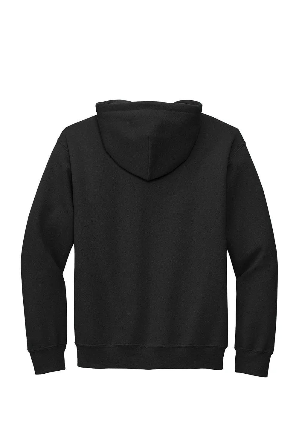 Gildan Mens DryBlend Moisture Wicking Hooded Sweatshirt Hoodie w/ Pouch Pocket - Black