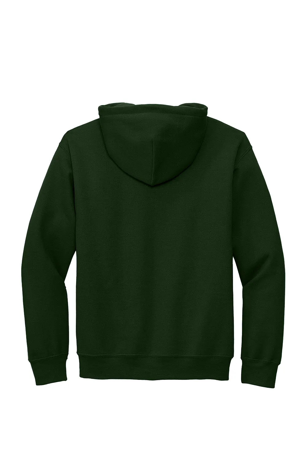 Gildan Mens DryBlend Moisture Wicking Hooded Sweatshirt Hoodie w/ Pouch Pocket - Forest Green  Affordable Clothing Gildan