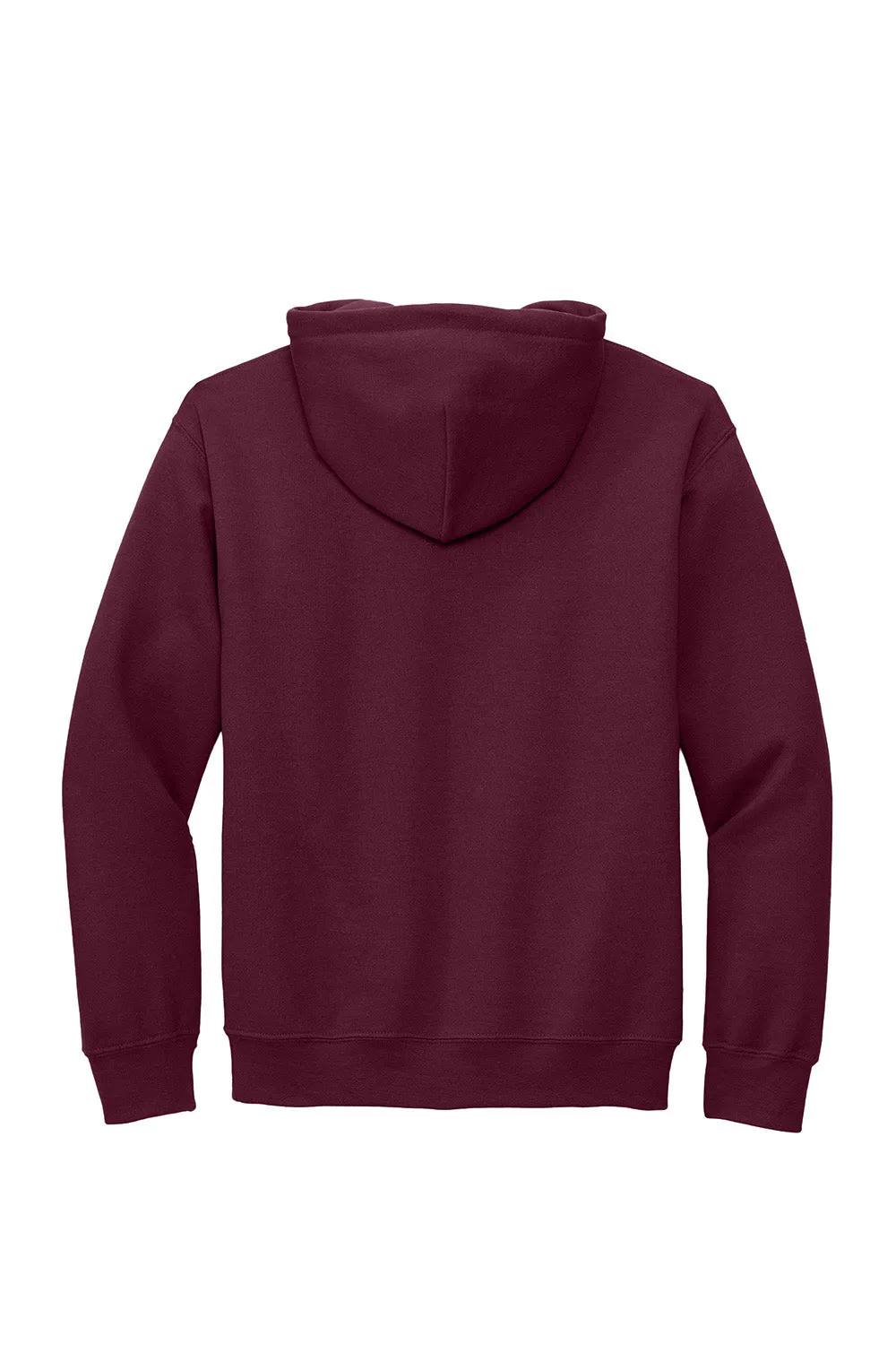 Gildan Mens DryBlend Moisture Wicking Hooded Sweatshirt Hoodie w/ Pouch Pocket - Maroon