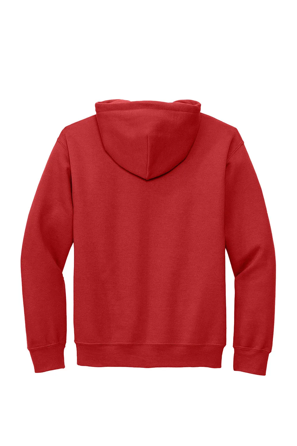 Gildan Mens DryBlend Moisture Wicking Hooded Sweatshirt Hoodie w/ Pouch Pocket - Red  Affordable Clothing Gildan