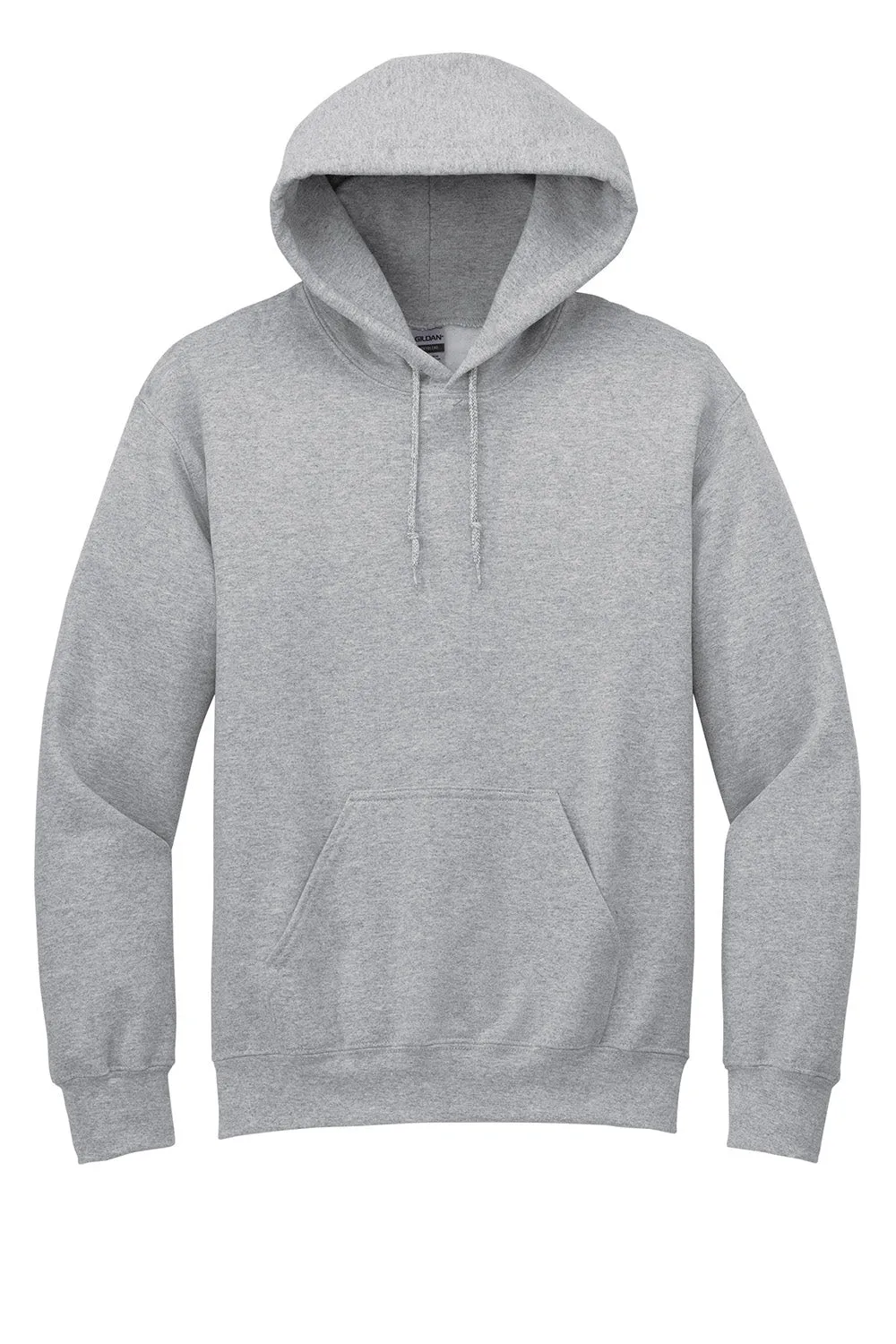 Gildan Mens DryBlend Moisture Wicking Hooded Sweatshirt Hoodie w/ Pouch Pocket - Sport Grey  Affordable Clothing Gildan
