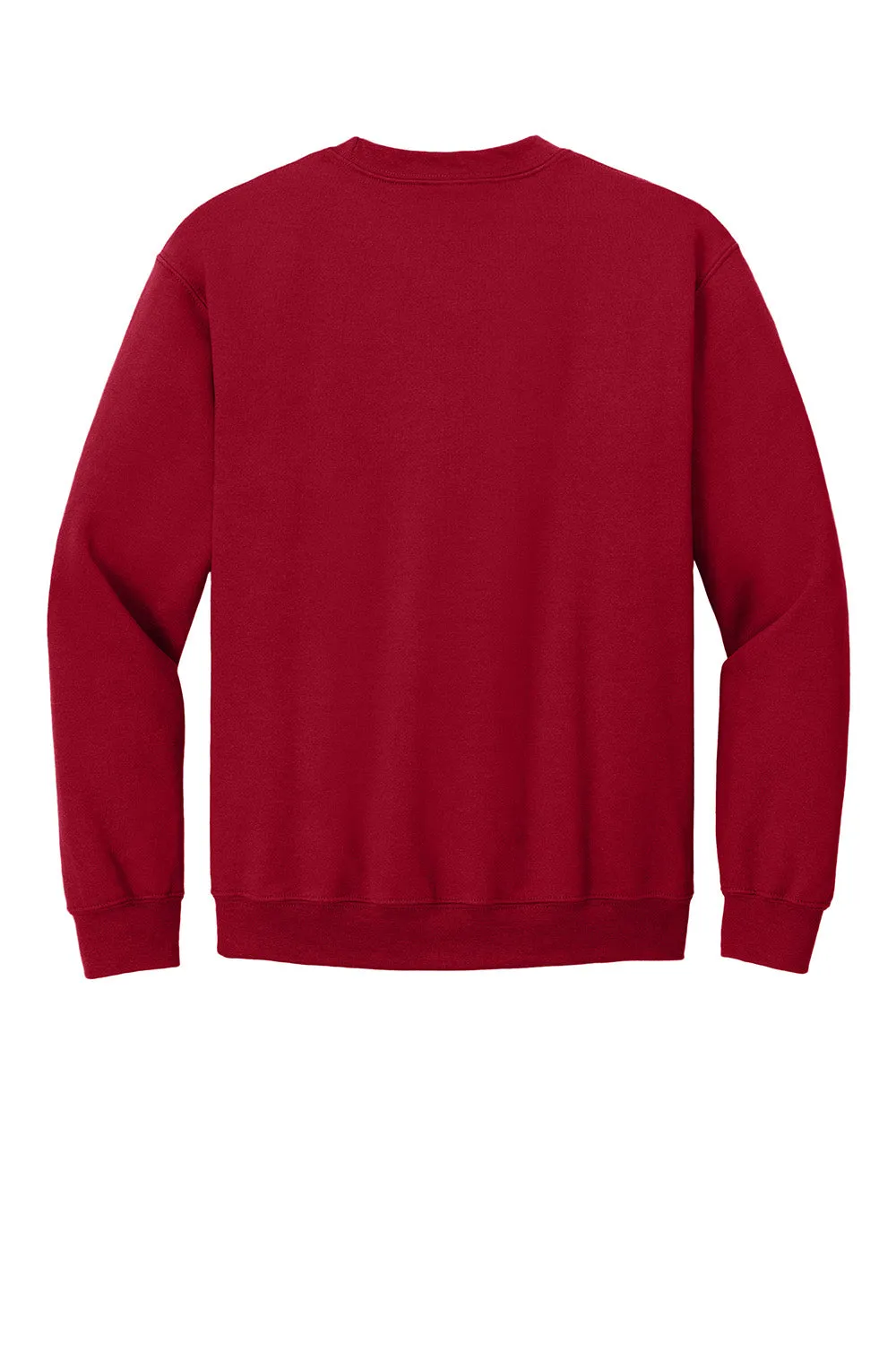 Gildan Mens Pill Resistant Fleece Crewneck Sweatshirt - Cardinal Red