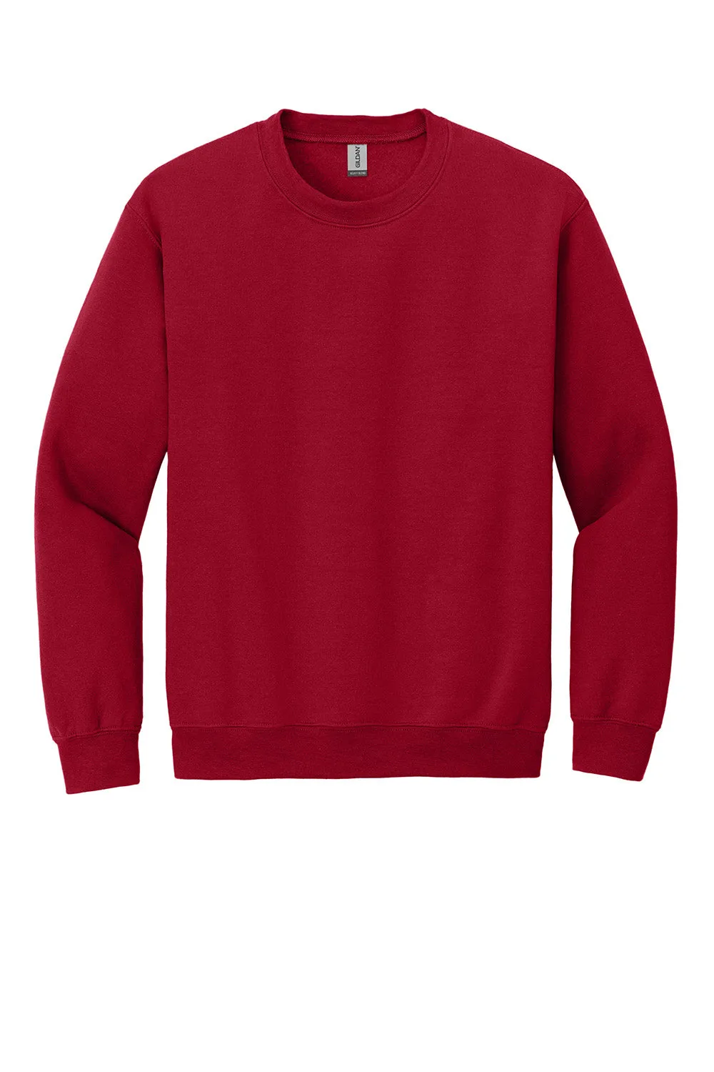 Gildan Mens Pill Resistant Fleece Crewneck Sweatshirt - Cardinal Red