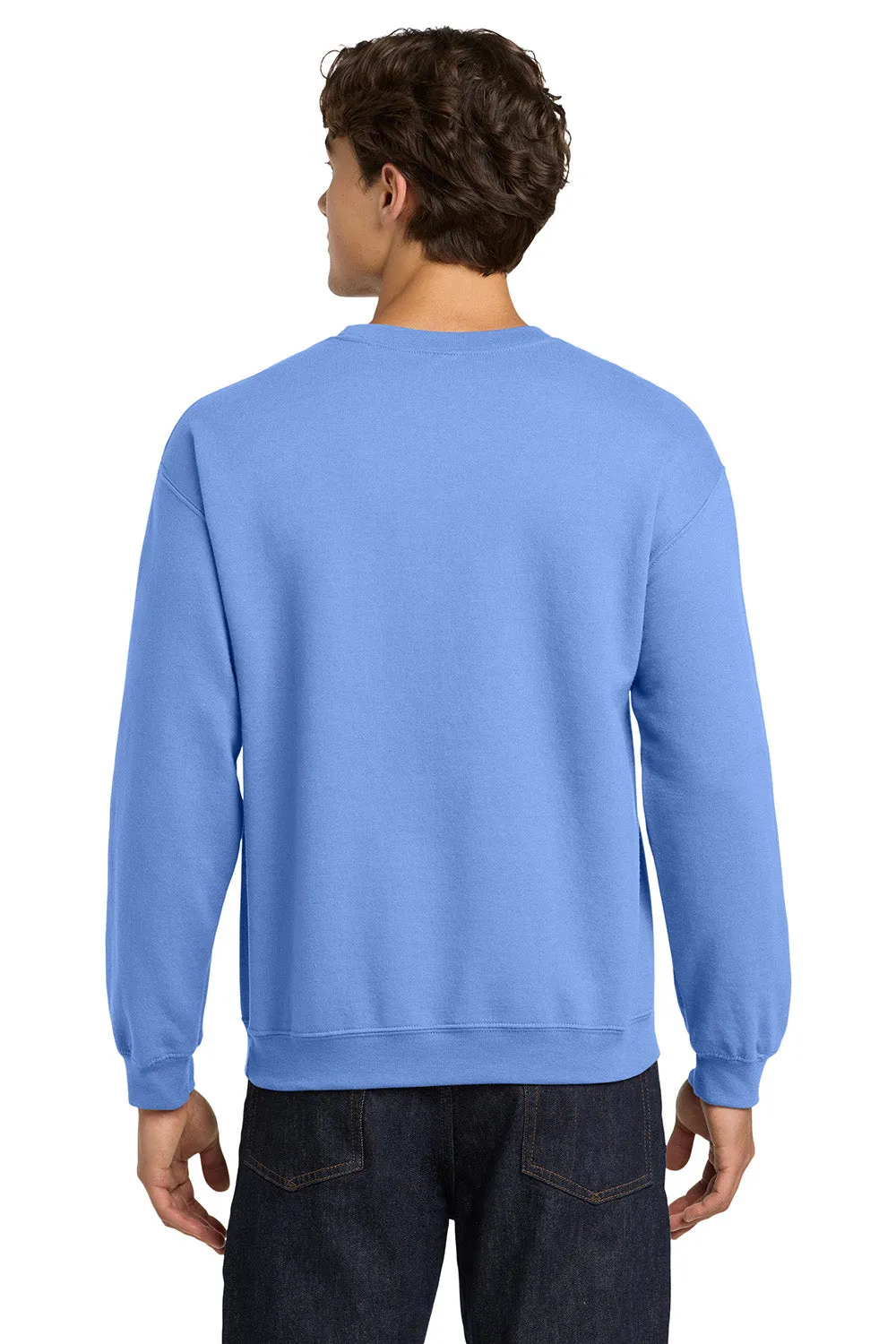 Gildan Mens Pill Resistant Fleece Crewneck Sweatshirt - Carolina Blue