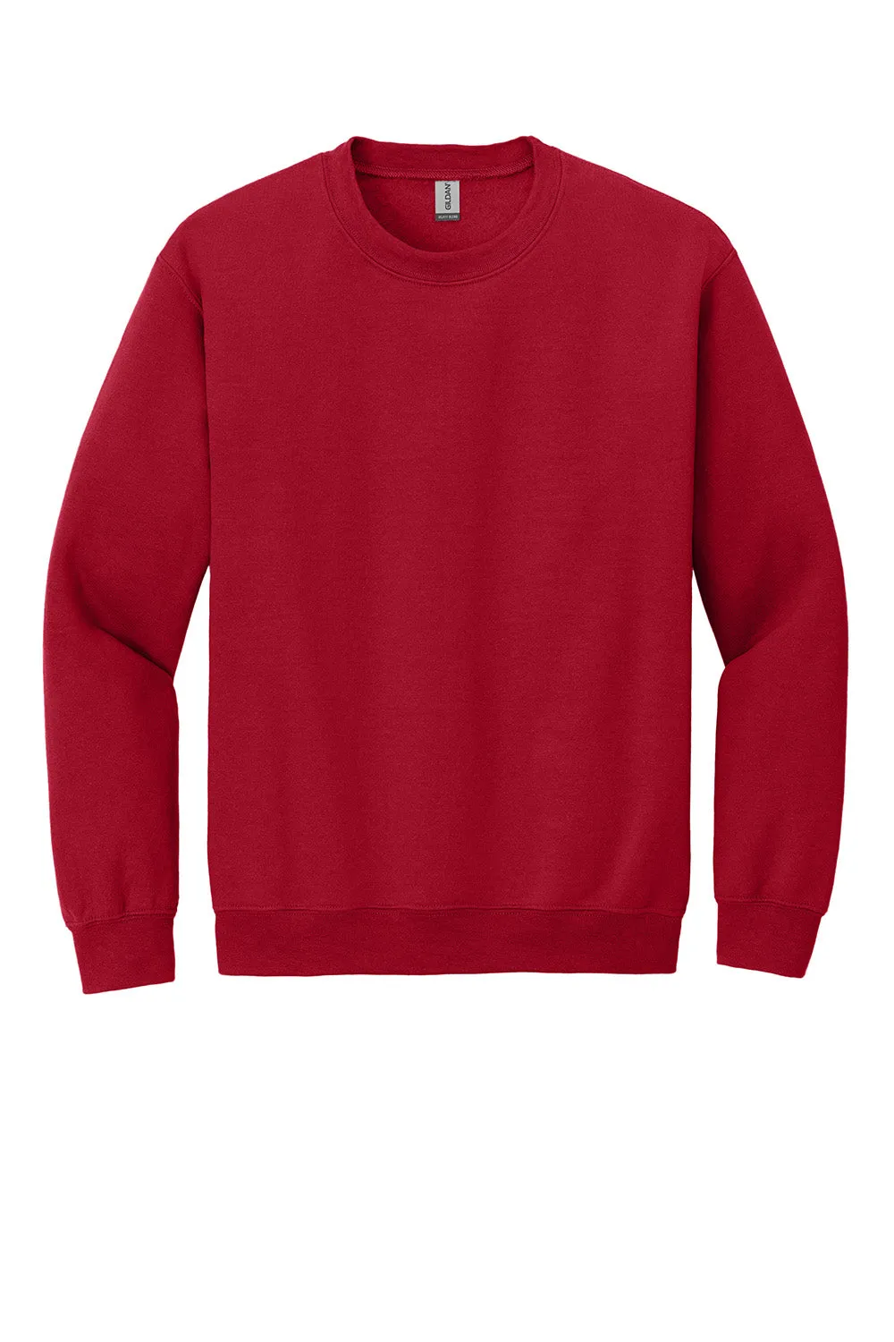 Gildan Mens Pill Resistant Fleece Crewneck Sweatshirt - Cherry Red
