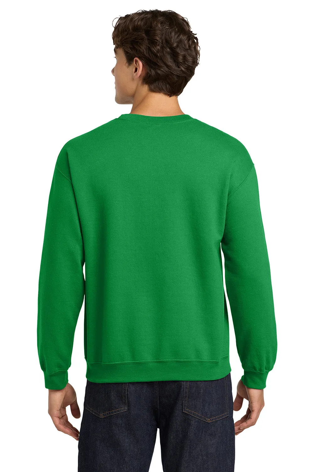 Gildan Mens Pill Resistant Fleece Crewneck Sweatshirt - Irish Green