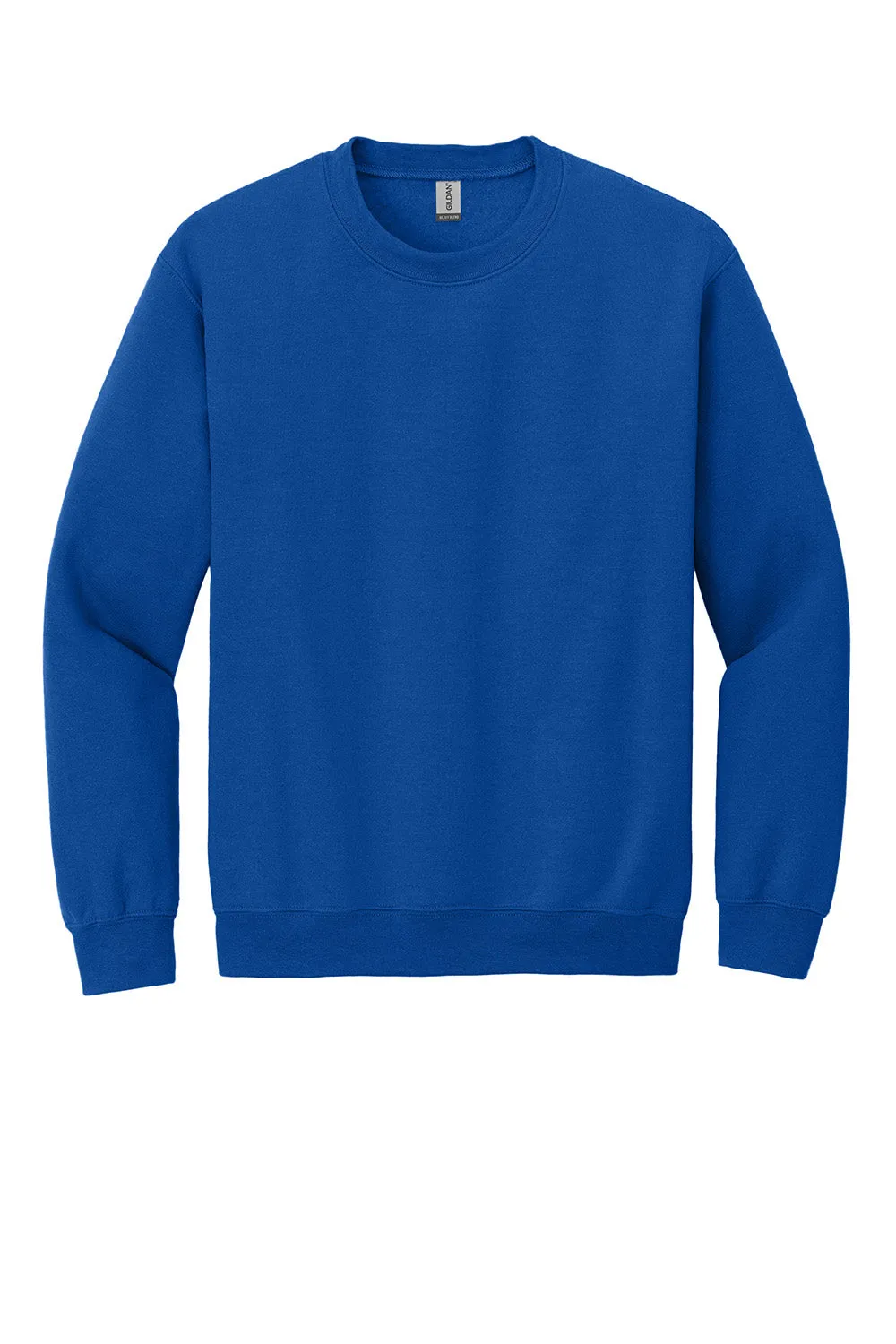 Gildan Mens Pill Resistant Fleece Crewneck Sweatshirt - Royal Blue  Affordable Clothing Gildan