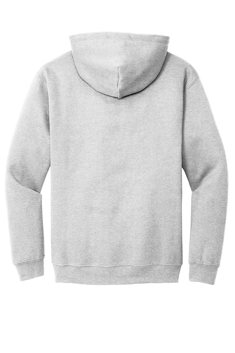 Gildan Mens Pill Resistant Hooded Sweatshirt Hoodie w/ Pouch Pocket - Ash Grey