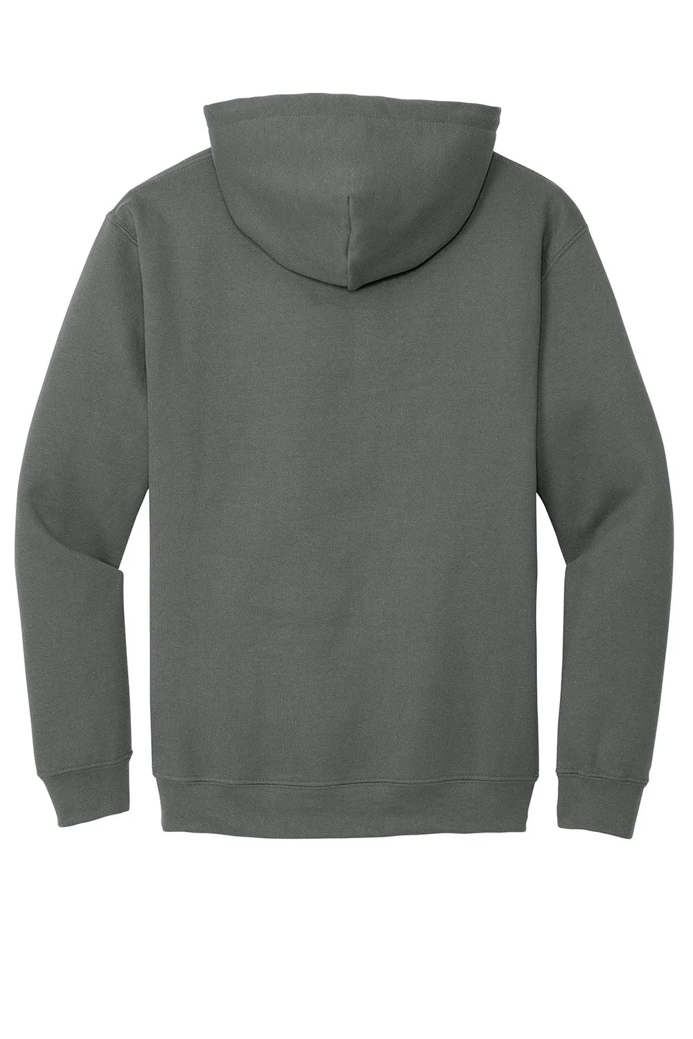 Gildan Mens Pill Resistant Hooded Sweatshirt Hoodie w/ Pouch Pocket - Charcoal Grey  Affordable Clothing Gildan