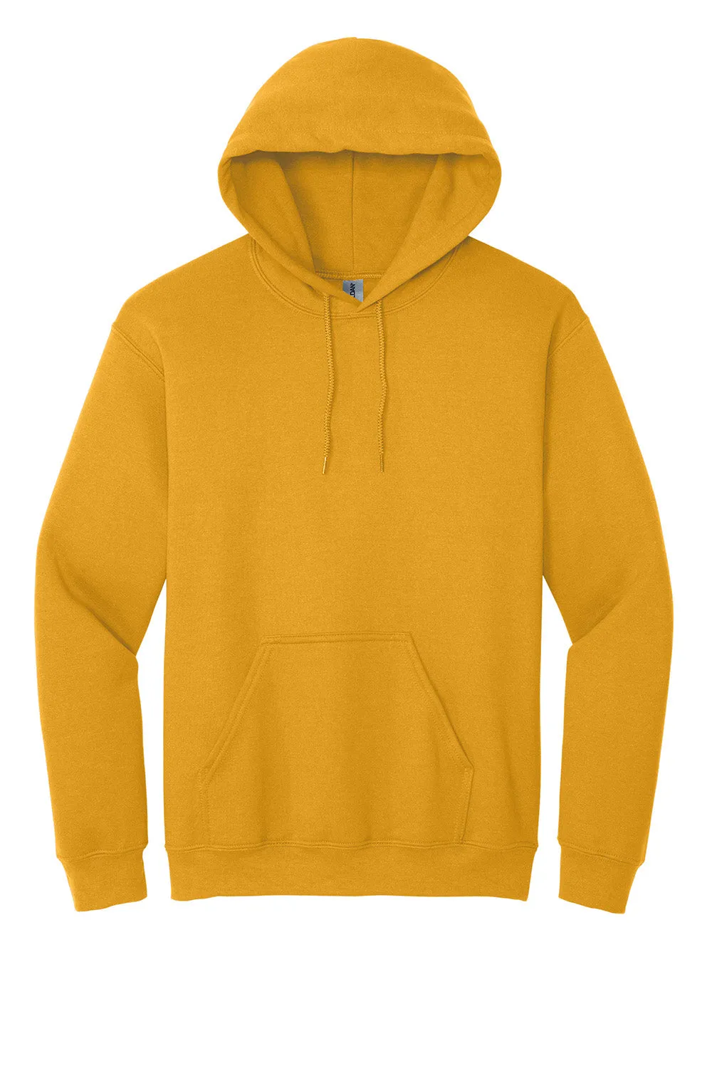 Gildan Mens Pill Resistant Hooded Sweatshirt Hoodie w/ Pouch Pocket - Gold  Affordable Clothing Gildan