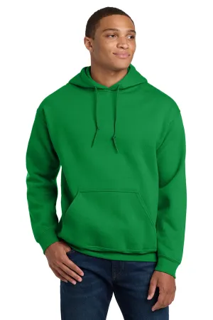 Gildan Mens Pill Resistant Hooded Sweatshirt Hoodie w/ Pouch Pocket - Irish Green  Affordable Clothing Gildan