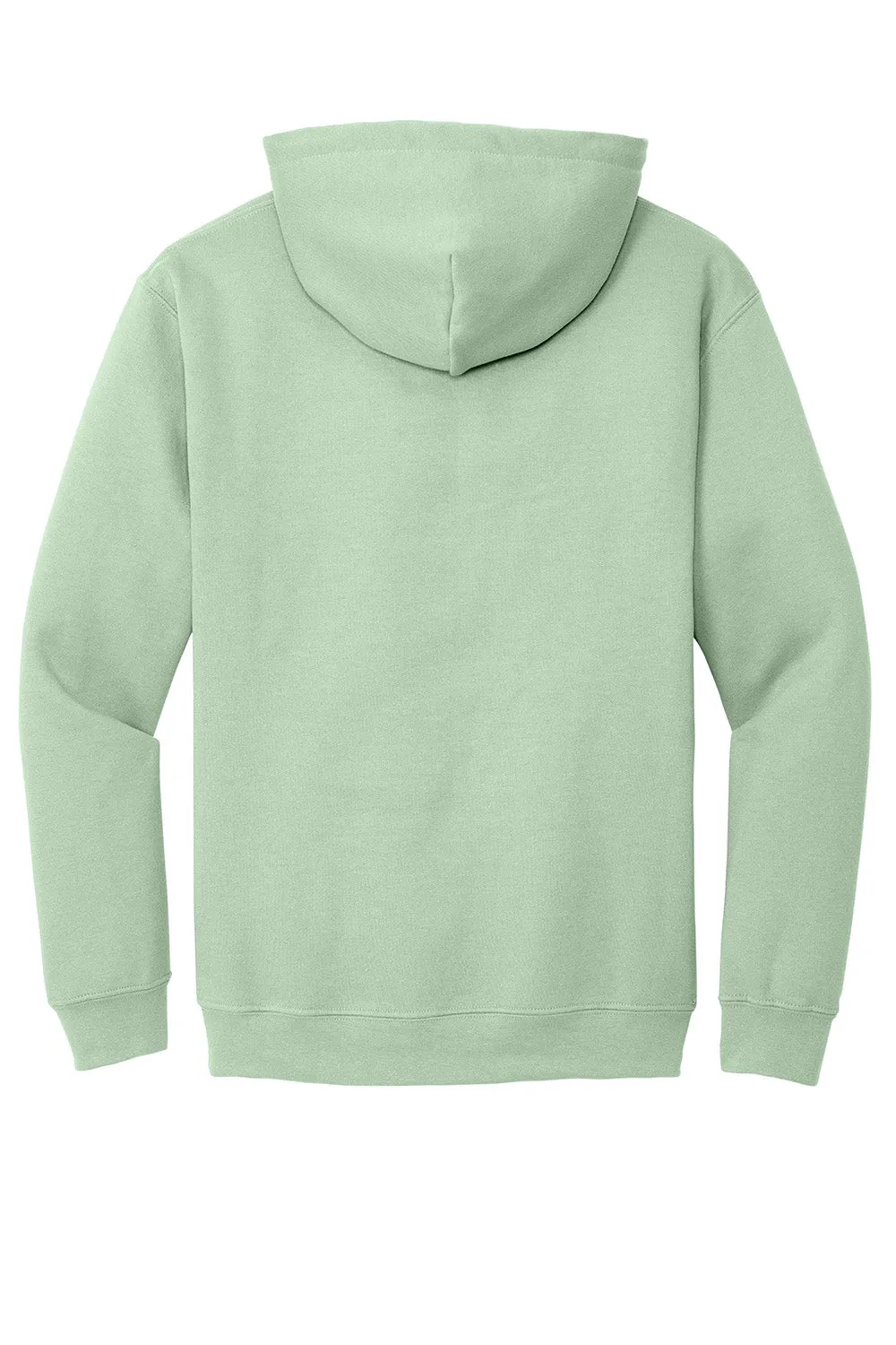 Gildan Mens Pill Resistant Hooded Sweatshirt Hoodie w/ Pouch Pocket - Mint Green