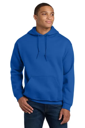 Gildan Mens Pill Resistant Hooded Sweatshirt Hoodie w/ Pouch Pocket - Royal Blue  Affordable Clothing Gildan